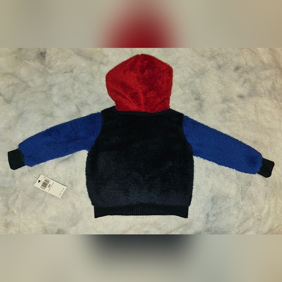Polo Ralph Lauren Toddler Boys Logo Teddy Fleece Hoodie 3T NWT - Picture 2 of 9